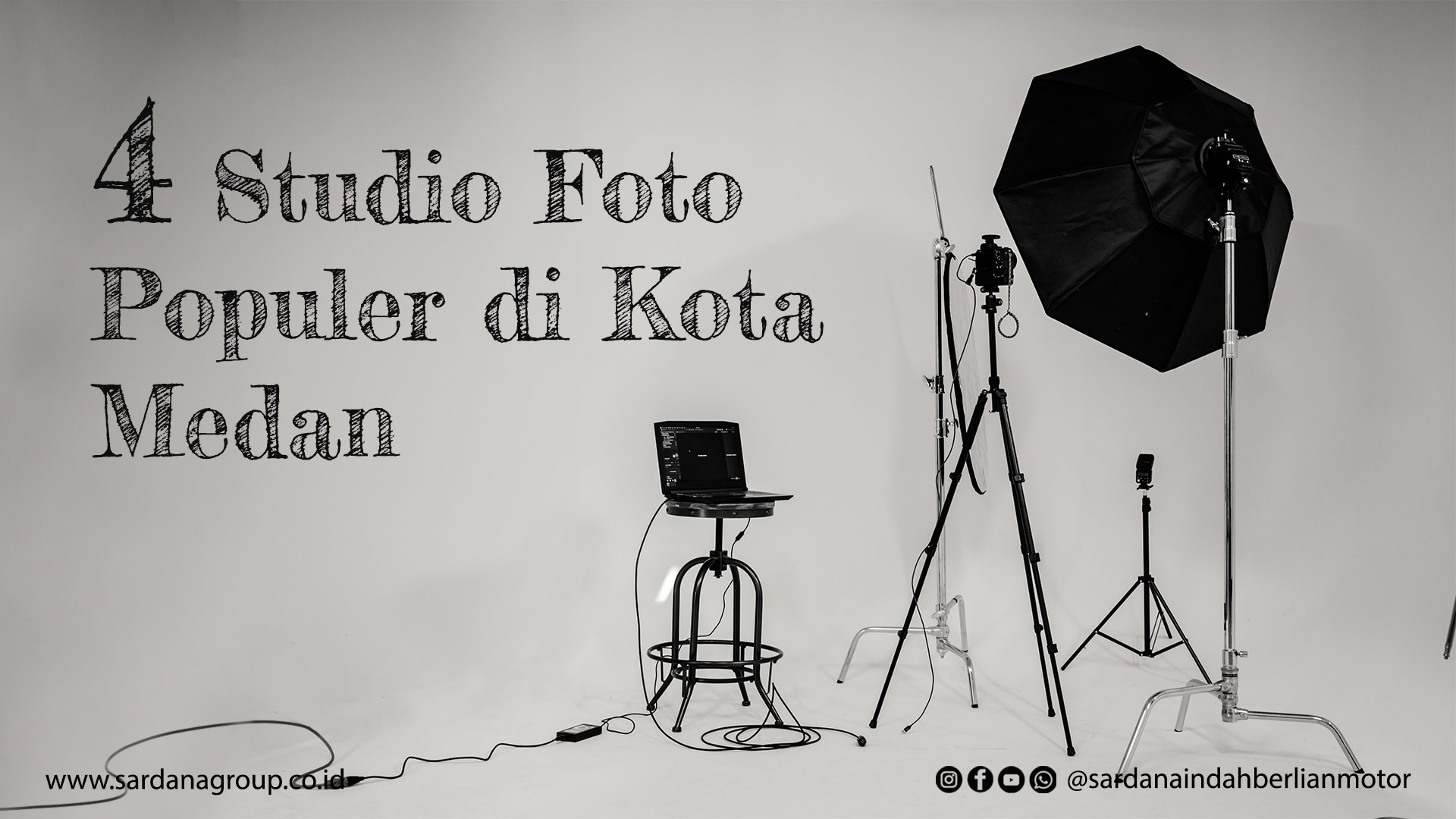 Empat Studio Foto Populer di Kota Medan